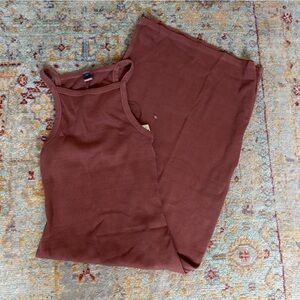 Old Navy Ribbed Midi Dress